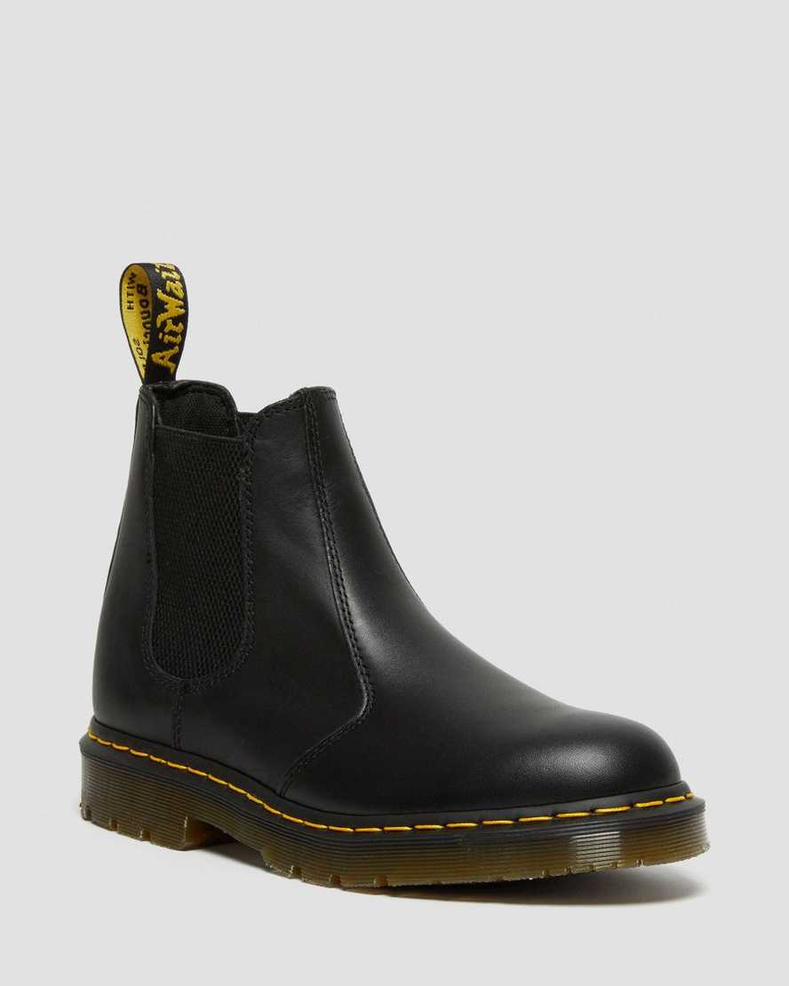 Dr. Martens 2976 Slip Resistant Deri Erkek Chelsea Bot - Bot Siyah |BKEUN1468|